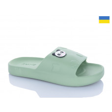Шлепанцы Dago Олімп Ж109 авокадо