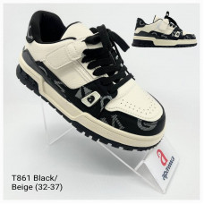 Кроссовки Clibee2 Apa-T861 black-beige