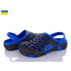 Кроксы Sanlin2 B308 чорний-синій