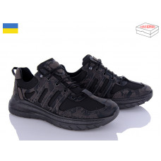Кроссовки Львов База Dago 2303 чорний демі -old-1