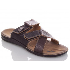 Шлепанцы Malibu MKN6842 black-brown