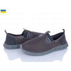 Слипоны Lvovbaza Paolla 174 сірий