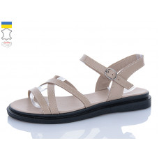 Босоножки Sali 1101-1 капучино чор-п.