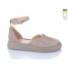 Туфли Sali 2225 бежевий з кап-п.