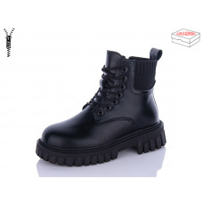 Ботинки Qq Shoes 5236 all black