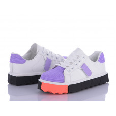 Кроссовки No Brand A008 white-purple