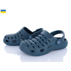 Кроксы Vladimir DS 33-40 підл.т.синій