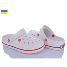 Кроксы Golden Lion 418 білий