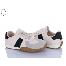 Кроссовки Clibee DB3501-1 beige-black