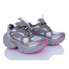 Кроссовки Clibee D23991 grey-pink