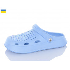 Кроксы Inblu Сабо 8 блакитний