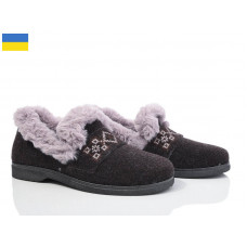 Тапочки Demur ТА2101B коричневий-2025