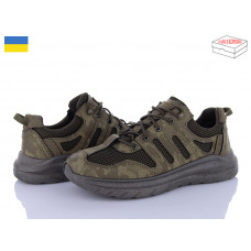 Кроссовки Lvovbaza Dago 2303 сітка-сквоз.хакі