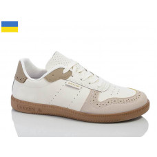 Кроссовки Demur AB720-3 білий-бежевий