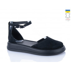 Туфли Sali 2222 чорний з чор-п.