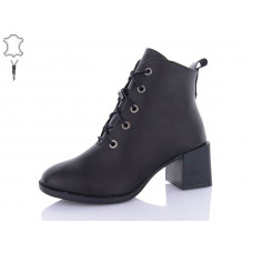 Ботинки Qq Shoes 640-1 black