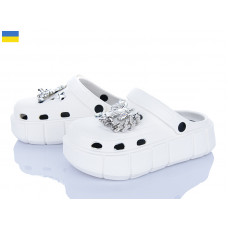 Кроксы Roks 152-21 білий