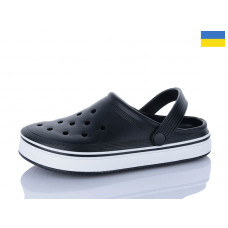 Кроксы M&L Alex13 ML4001 чорний