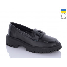 Туфли Garti 417 чорний шкіра