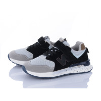 Кроссовки Цветик LC945 m.grey-black