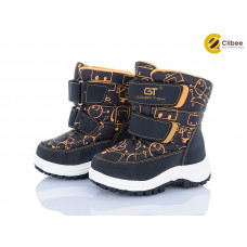 Дутики Цветик A201 black-yellow Дутики Цветик A201 black-yellow