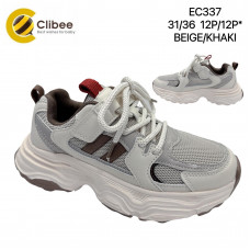 Кроссовки Clibee2 LD-EC337 beige-khaki