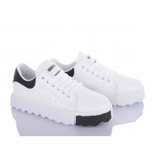 Кроссовки Violeta 169-19 white-black