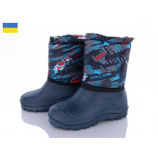 Сапоги Demur СПП Маквін сірий-синій-2025