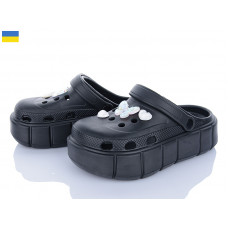 Кроксы Roks 152-9005 чорний