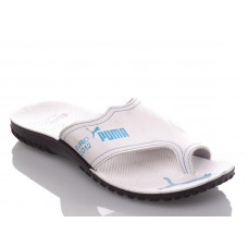 Шлепанцы Malibu MEP white-blue P