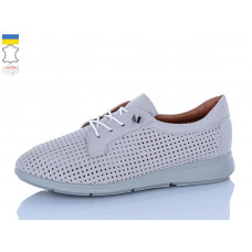 Туфли Sali 015-13 сірий-сір-п.