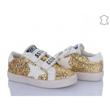 Кеды Clibee AD22006 white-gold
