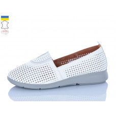 Туфли Sali 011-1 білий сір-п.