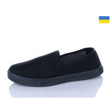 Слипоны Rgp Мокасини чорний