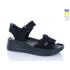 Босоножки Sali 261 чорний з чор-п.