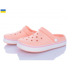 Кроксы Roks 1004 персиковий