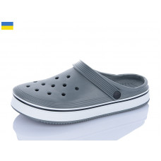 Кроксы M&L Alex13 ML5001 сірий