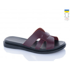Шлепанцы Sali 304 бордо чор-п.
