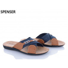 Шлепанцы Spencer 3666 синій