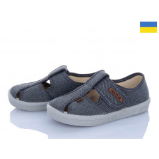 Тапочки Цветик Petter 385-0 сірий