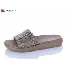 Шлепанцы Slipers A3 бежевий
