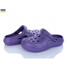 Кроксы Alex 12345 фіолетовий