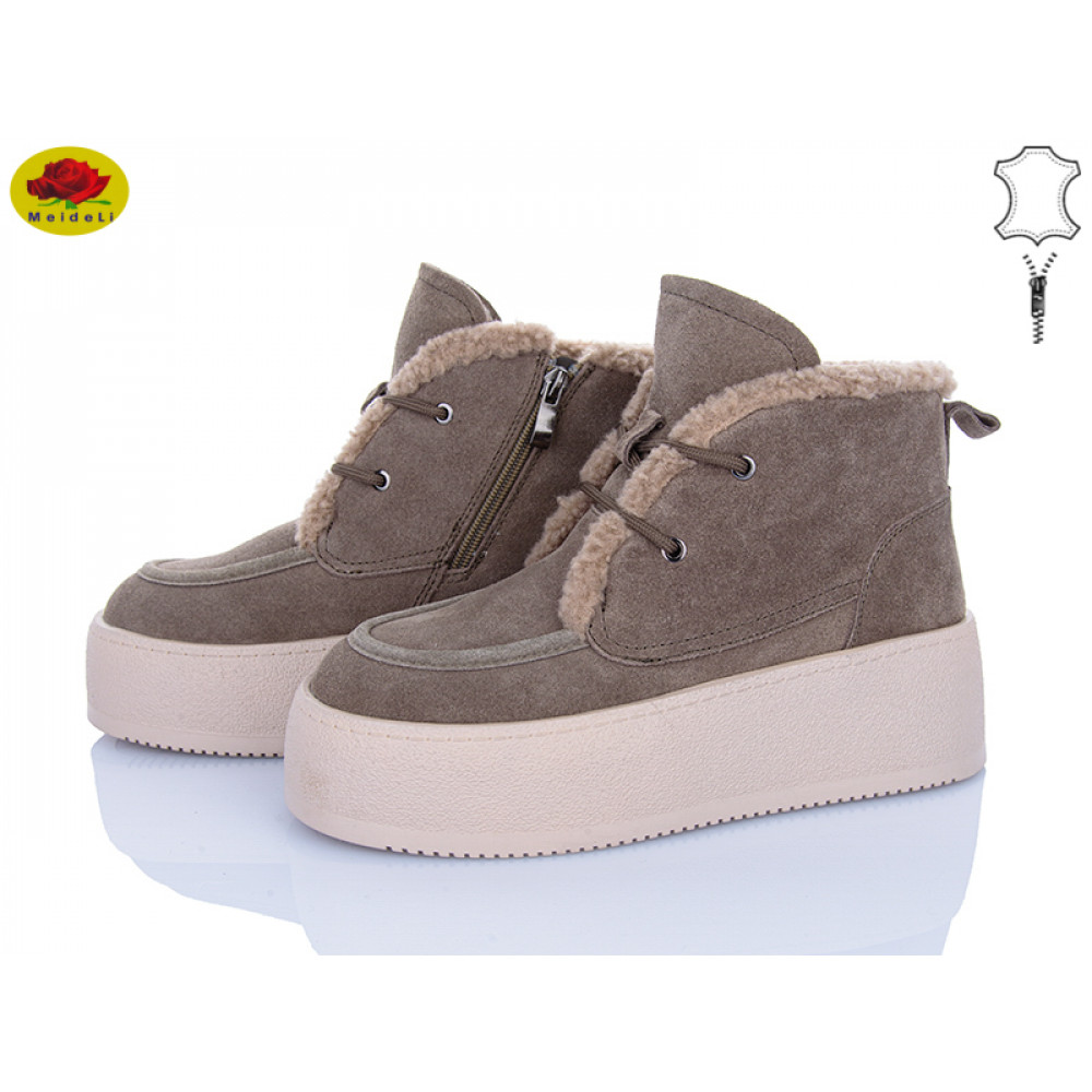 Ботинки Meideli B7788-4 khaki Ботинки Meideli B7788-4 khaki