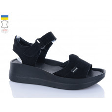 Босоножки Sali 261 чорний з чор-п.