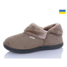 Тапочки Dago Даго Ж T04 кавовий