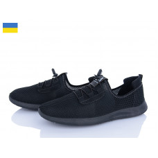 Кроссовки Lvovbaza Paolla 189-3101 сітка чорний