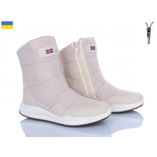 Дутики Львов База Paolla N2 бежевий