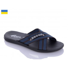 Шлепанцы Demur TRK blue-black батал