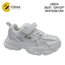 Кроссовки Clibee2 MC-LB824 white-silver