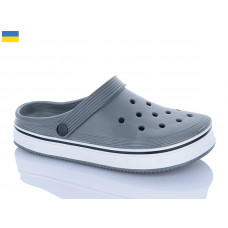 Кроксы Inblu 4001 сірий